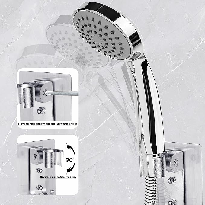 Shower Head Holder, Adjustable Wand Holder - Image 3