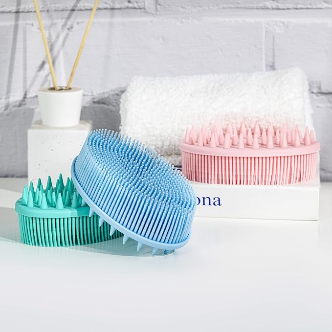 Premium Sensory Brush for Kids or Autism, Soft Silicone Body Scrubber, 2 in 1 - Image 7