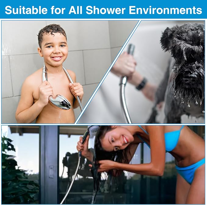 Dreyoo 1 Pack 39 Inch Shower Hose - Image 7