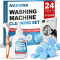 Navona 24 Pack Washing Machine Cleaner Tablets, Washer Cleaner Tablets Pro Set by Unknown