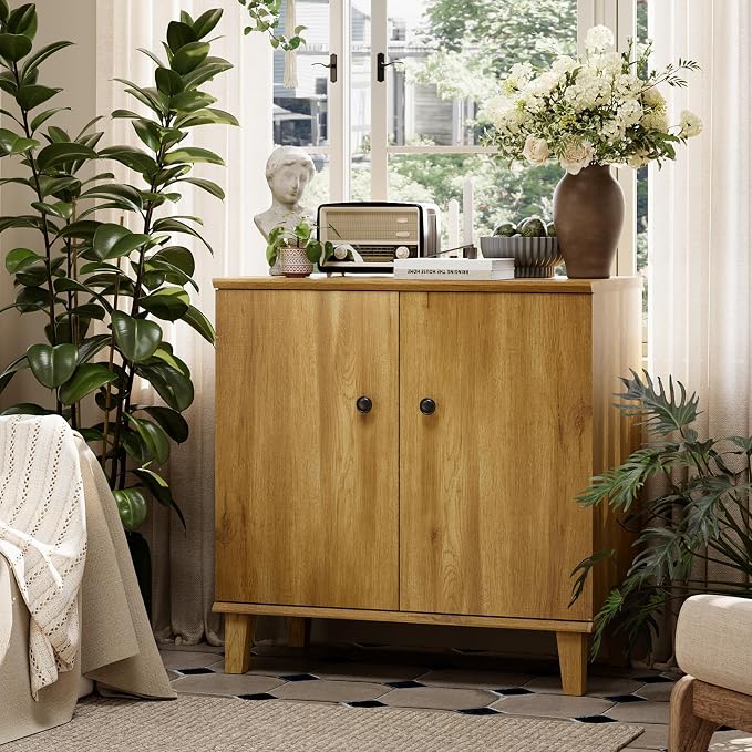 Modern Storage Cabinet Buffet Storage - Image 3