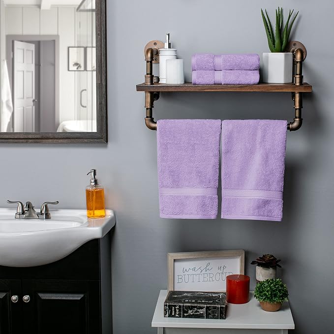 BLUENILEMILLS BNM Egyptian Cotton 4-Piece Towel Set, Includes 4 Hand Towels by Blue+Nile+Mills