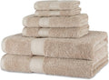 Amazon Basics Fade Resistant Bath, Hand and Washcloth Towel Set, 100% Cotton by AmazonBasics