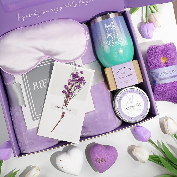 Gifts for Women, Unique Birthday Gifts for Women, Lavender Relaxing Spa Gifts - Image 2
