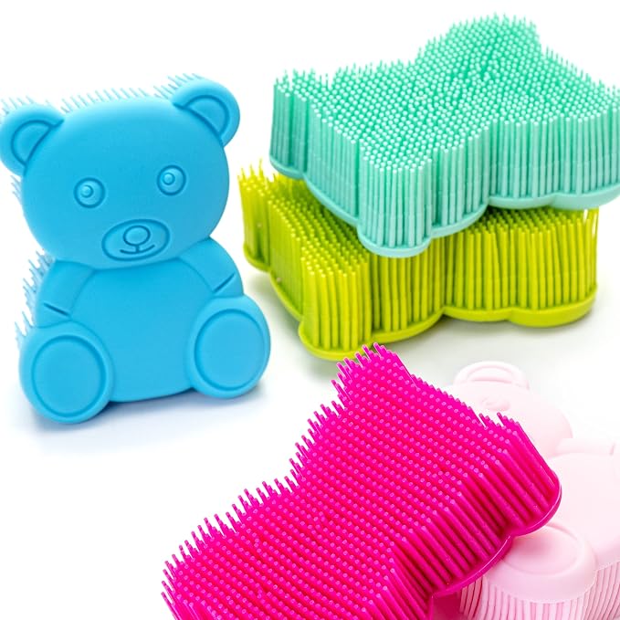 Premium Sensory Brush for Kids or Autism, Soft Silicone Body Scrubber, 2 in 1 - Image 7
