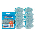 Spongables Pedi Scrub Foot Exfoliating 5+ Wash Travel Sponge, Clean & Fresh by Spongeables