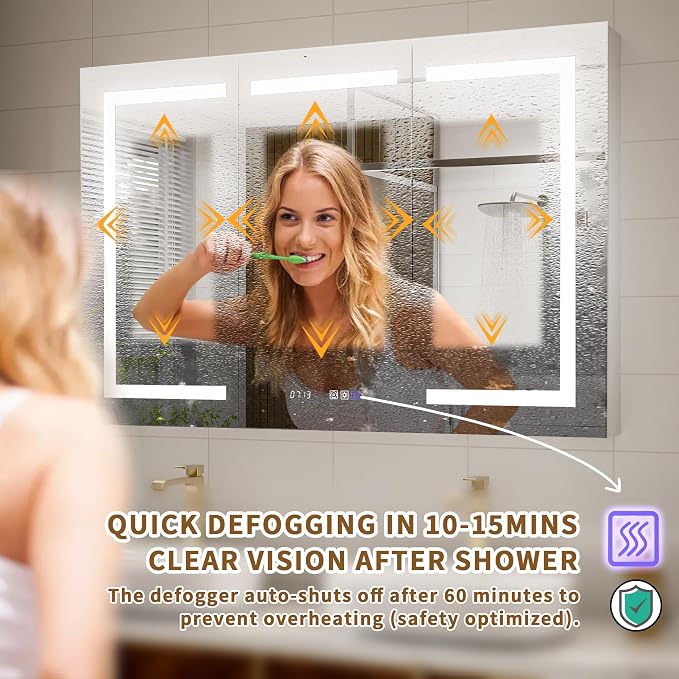 Smart Lighted Medicine Cabinet - Image 6