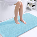 OLANLY Bathroom Rugs 44x24, Extra Soft Absorbent Chenille Bath Rugs, Rubber by OLANLY
