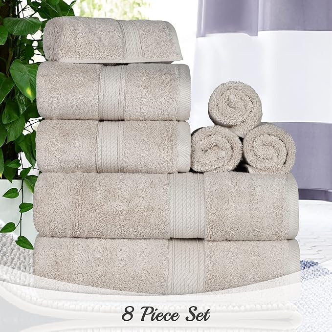 BLUENILEMILLS Madison Egyptian Cotton Towels, Towel Set - Image 6