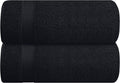 Belizzi Home Cotton 2 Pack Oversized Bath Sheet 35x70, Large Bath Sheet by Unknown