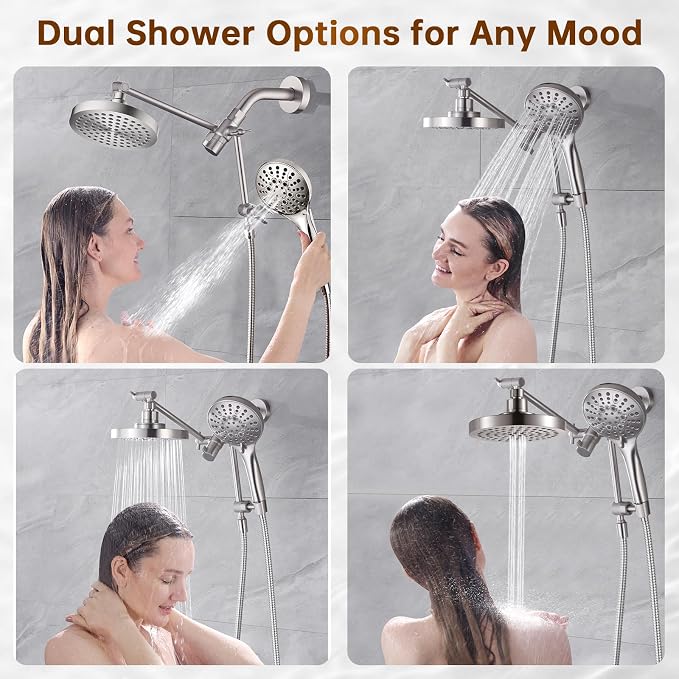 BRIGHT SHOWERS Rain Shower Head - Image 7