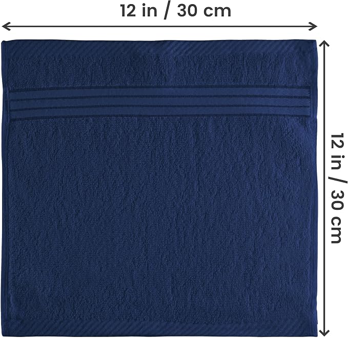 Utopia Towels 12 Pack Premium Wash Cloths Set, 12 by 12 Inches, 100% Cotton - Image 2