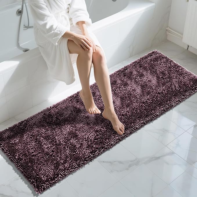 Yimobra Long Bathroom Rugs Runner 70x24 Inch, Extra Thick Soft Absorbent by Yimobra