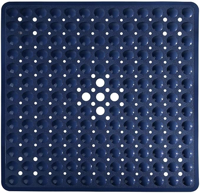 Yimobra Shower Stall Mat Non Slip, 21x21 Inch, Soft Square Bath Mat by Yimobra