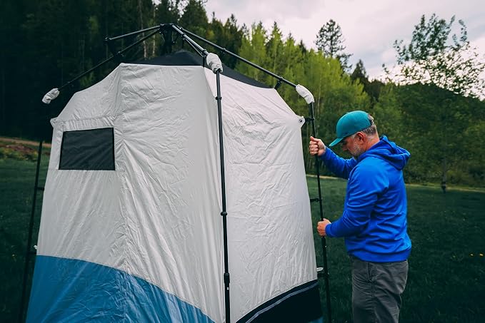 Caddis Rapid Privacy Shelter 1/2-Rooms, Camping Shower & Portable Toilet Tent - Image 5
