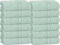 BOUTIQUO Ultra Soft Cotton Washcloths, Contains 12 Piece Face Cloths 12x12 inch by BOUTIQUO