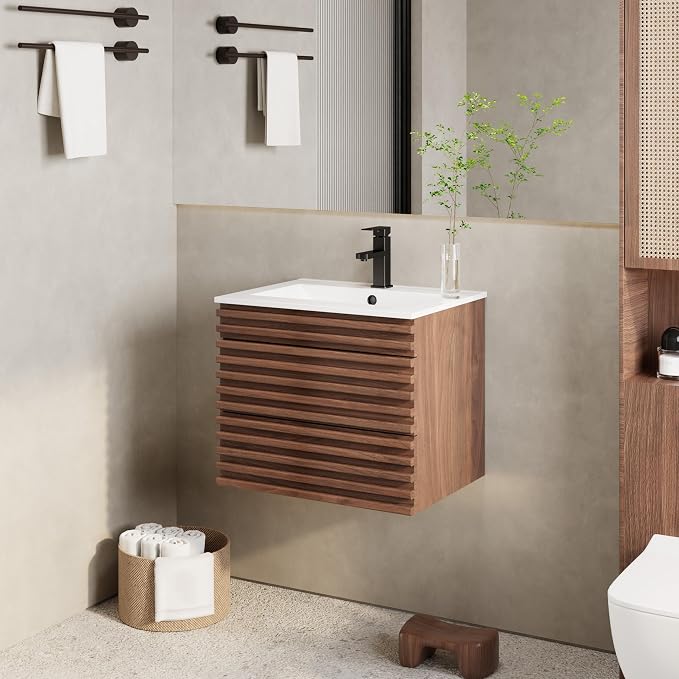eclife 24" Floating Bathroom Vanity - Image 3