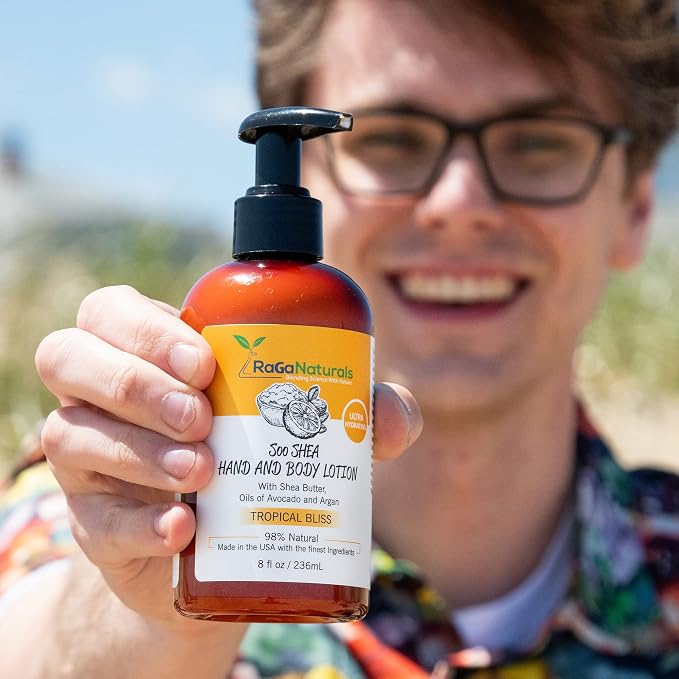 RaGaNaturals Fragrance Free and Tropical Bliss Body Lotion, Body Lotion - Image 7