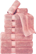 BNM Egyptian Cotton Heavyweight Towels, 800 GSM, Face/ Washcloths, Hand Towels by Blue+Nile+Mills