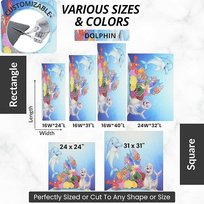 Non Slip Bathtub Mat Shower Mat - Image 6