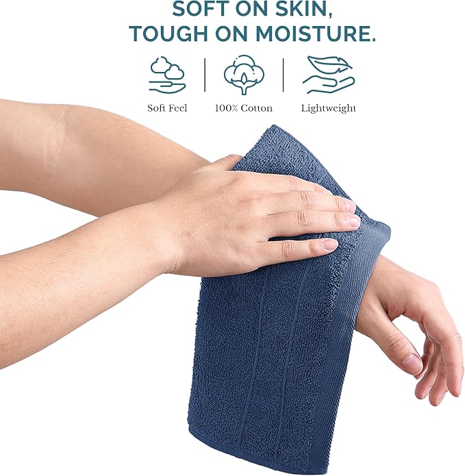 Casa Platino Washcloths Pack of 6 - Image 4