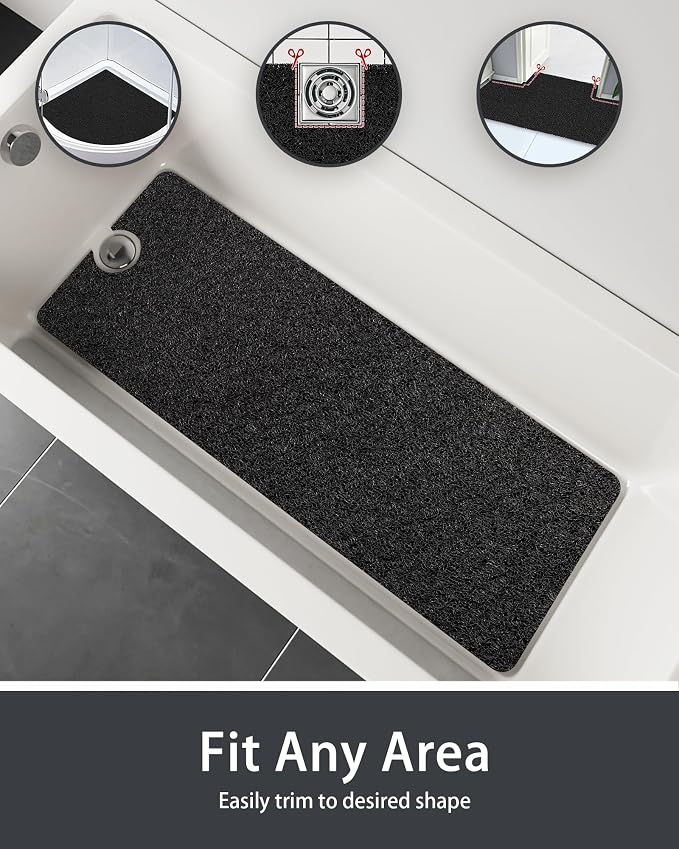 Non Slip Shower Mats for Inside Shower, 16x24 Inch, Anti-Slip Bathtub Mats for - Image 7