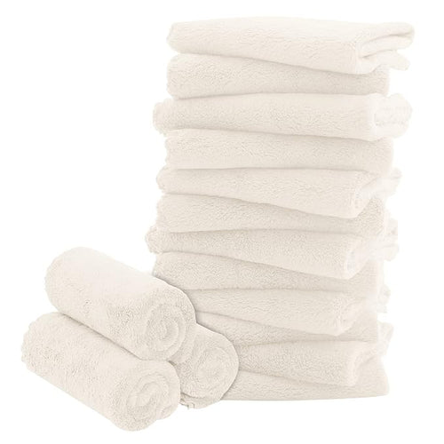 16 Pack Baby Washcloths by BAMBOO+QUEEN