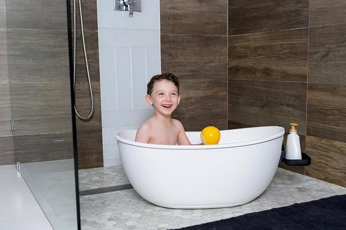 Luxury Baby Bathtub with Wooden Stand – 3-Stage Convertible, Ergonomic & - Image 7