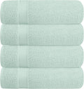 BELZZI Home Ultra Soft 4 Pack Oversized Bath Towel Set 27x54, Cotton Compact by Unknown