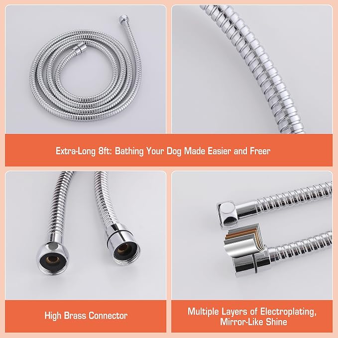 Pet Bathing Dog Shower Attachment Kit - Image 9