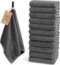 SEMAXE 12 Pack Hand Towels for Bathroom, 100% Cotton Towels by SEMAXE