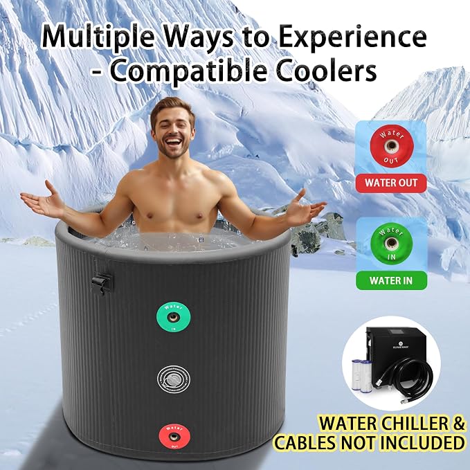 Cold Plunge Tub Inflatable Ice Bath Tub - Image 4