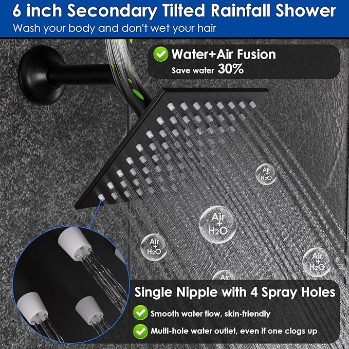Enga Dual Shower Head Shower System - Image 3