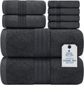 DAN RIVER 8 PC Luxury Bath Towels by DanRiver