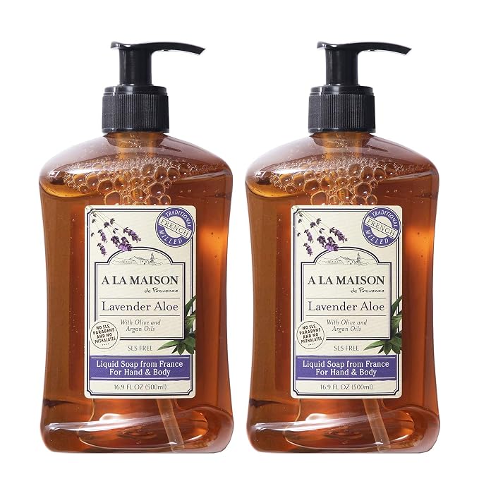 A LA MAISON de Provence Lavender Aloe Liquid Hand and Body Soap by ALaMaison