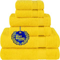 Cotton Paradise 6 Piece Towel Set, 100% Cotton Soft Absorbent Turkish Towels by UNITEDHOMETEXTILE