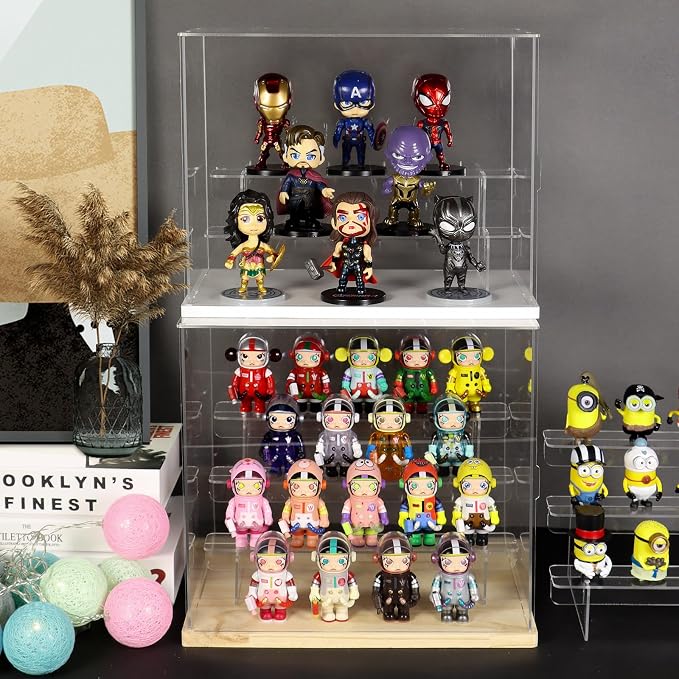 Choowin 4 Tier Clear Acrylic Display Case - Image 5