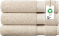 Delara 100% Organic Cotton Towels 650 GSM Plush Feather Touch Quick Dry Bath by Delara