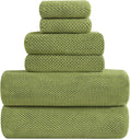 YTYC 29x59 Inch Bath Towels Set of 6 Large, Super Soft Absorbent Lint Free by YTYCTowels