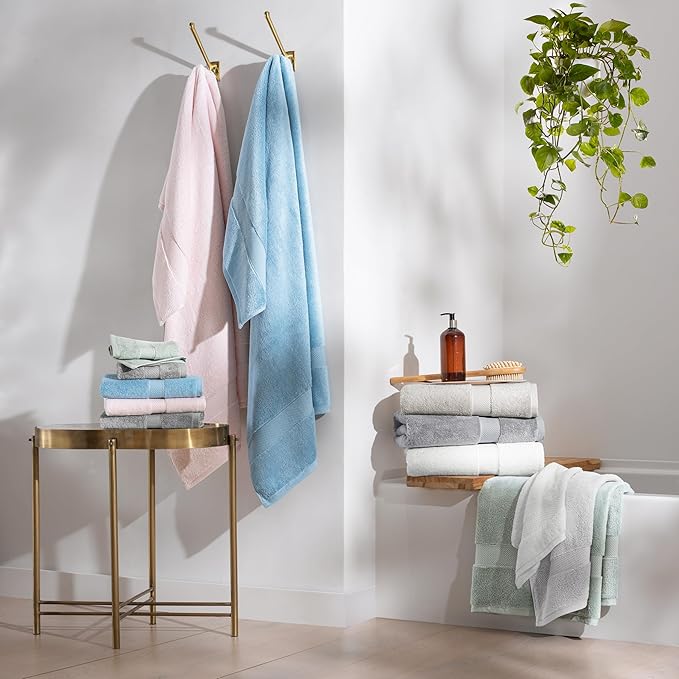 Aston & Arden Egyptian Bath Towel Set - Image 5
