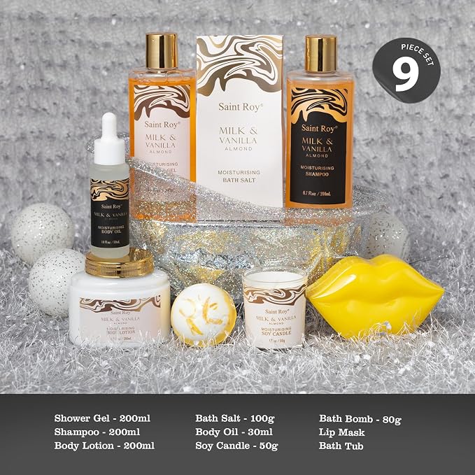 Spa Gift Basket, Luxury bath kit Christmas Gifts - Image 2