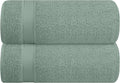Belizzi Home Cotton 2 Pack Oversized Bath Sheet 35x70, Large Bath Sheet by Unknown