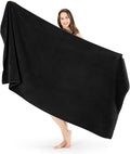 SALBAKOS 100% Turkish Cotton Jumbo Bath Sheet Towel Oversized 40x80 inch | by SALBAKOS