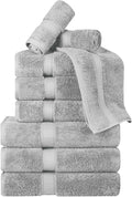 BNM Egyptian Cotton Heavyweight Towels, 800 GSM, Face/ Washcloths, Hand Towels by Blue+Nile+Mills