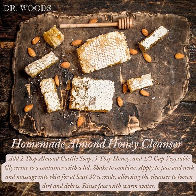 Dr. Woods Pure Almond Oil Liquid Castile Soap - Image 6