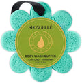 Spongelle Coconut Verbena Wild Flower Buffer Body Scrubber | Bath & Shower by Spongell%C3%A9
