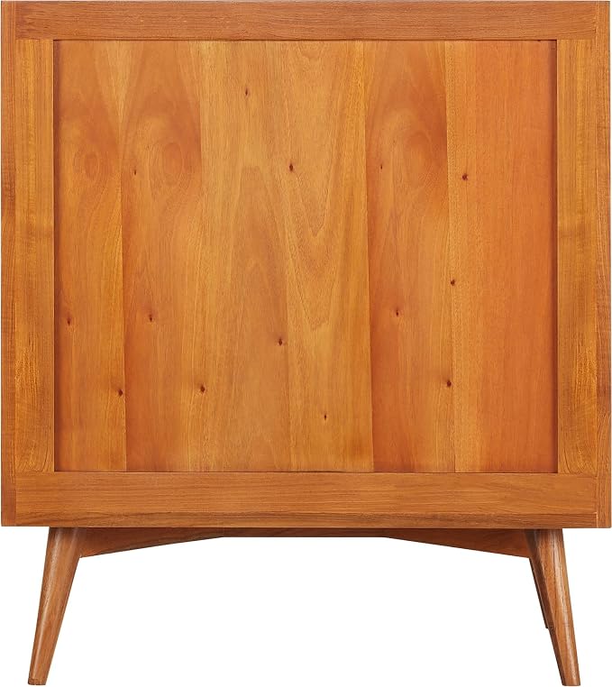 Signature Hardware 953363-30-RUMB-1 Novak 30" Freestanding Teak Single Basin - Image 9