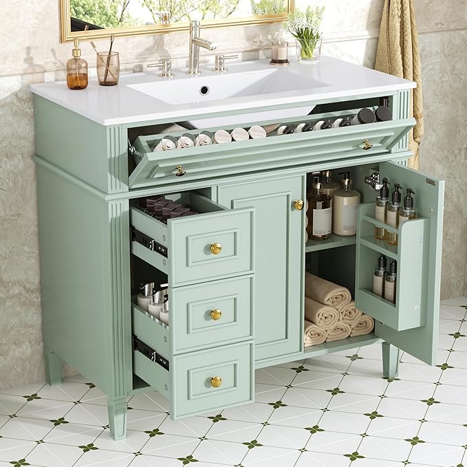 36" Bathroom Vanity Cabinet by Merax