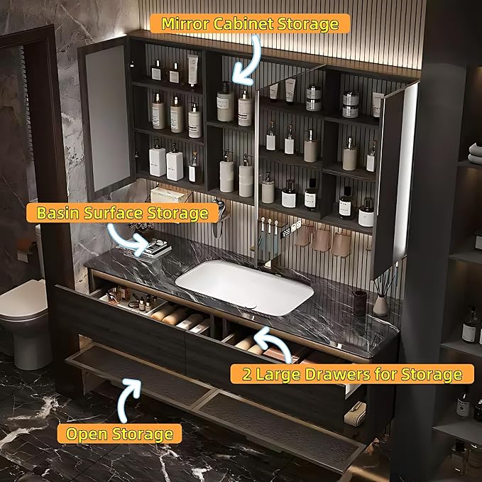 48in Luxury Bathroom Vanities - Image 4