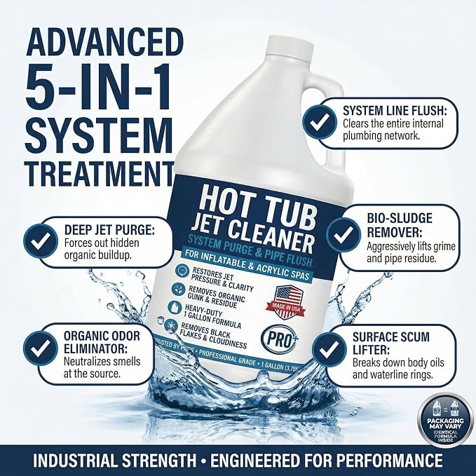 Hot Tub Jet Cleaner & Spa Line Flush – Deep Plumbing & Pipe Purge – Hot Tub - Image 6